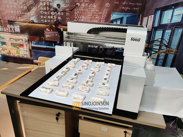 Цифровой настольный пищевой принтер A3 + для съедобных изображений тортов и макарон